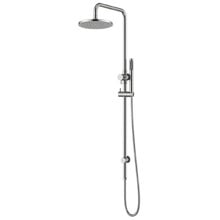 Bayside Stainless Steel Round Twin Shower