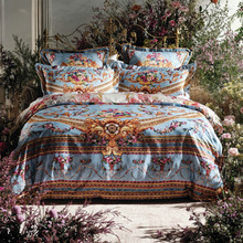 Floraful 500TC Cotton Sateen Quilt Cover Set