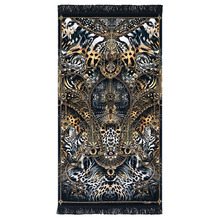 Feline Folklore Cotton Beach Towel