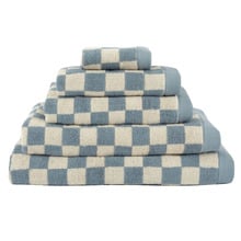 Zenith Yarn-Dyed Cotton Bathroom Towels