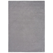 Grey Folia Hand-Tufted Wool Rug