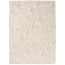 Cream Folia Hand-Tufted Wool Rug