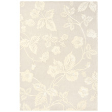 Wild Strawberry Hand-Tufted Wool & Viscose Rug
