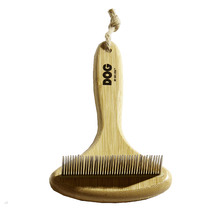 Bamboo Dog Rake Brush