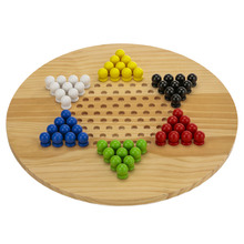 Giant Chinese Checkers & Solitaire Game Set