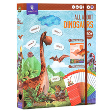 MierEdu All About Dinosaurs Magnetic Puzzle Set