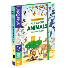 MierEdu All About Animals Magnetic Puzzle Set