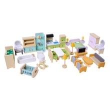 Jenjo 26 Piece Doll House Furniture Set