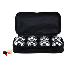 Silver Deluxe Metal Boules Ball Set