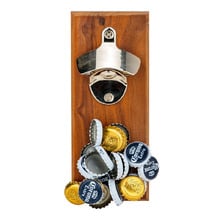 Magnetic Wooden Bottle Opener