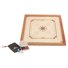 Natural Carrom Board Game Set