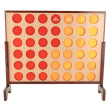 Natural Giant Connect 4-In-A-Row Game Set