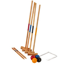 Kids' Outdoor Croquet Game Set