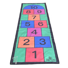 Kids' Multi-Coloured Hopscotch Mat with Pegs