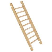 Jenjo Stained Hardwood Climbing Ladder