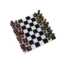 33 Piece Marble & Resin Chess Game Set