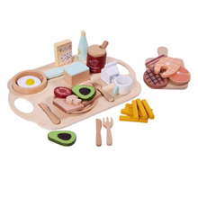 Jenjo Wooden Breakfast Playset