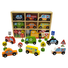 Kids' Transportation & Street Sign Set
