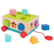 Tooky Toy Shape Sorter Cart