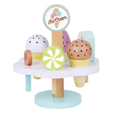 Tooky Toy Wooden Ice Cream Playset