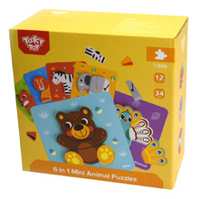 Tooky Toy Mini Animal Puzzle