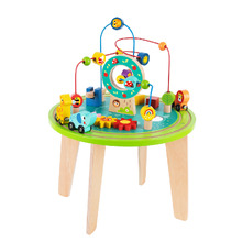 Tooky Toy Pine Wood Activity Table