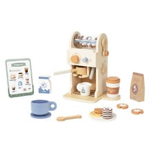 Tooky Toy Wooden Play Barista Coffee Machine