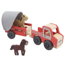 Kaper Kidz Truck with Horse Float Toy