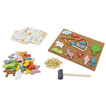 Kaper Kidz Farm Pin a Shape Playset