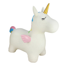 Kaper Kidz Stardust the Unicorn Inflatable Ride-On