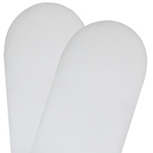 White Moses Cotton Pram Fitted Sheets (Set of 2)