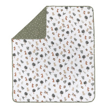 Living Textiles Forest Retreat & Dots Cotton Cot Comforter