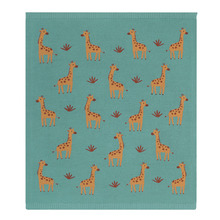 Living Textiles Whimsical Giraffe Baby Blanket