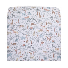 Living Textiles Wild Safari Organic Cotton Cot Fitted Sheet