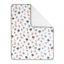Living Textiles Forest Retreat Cotton Pram Blanket