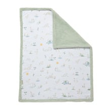 Living Textiles Goosey Goosey Organic Cotton Pram Blanket