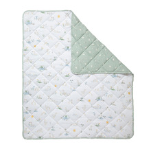 Living Textiles Goosey Goosey Reversible Organic Cotton Cot Comforter