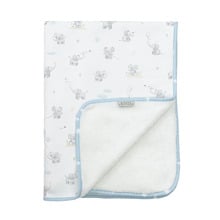 Living Textiles Elephant Playtime Cotton Pram Blanket