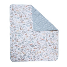 Living Textiles Wild Safari Reversible Organic Cotton Cot Comforter