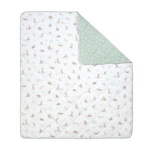 Living Textiles Australiana Reversible Organic Cotton Cot Comforter