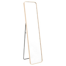 Halo Curve Standing Mirror