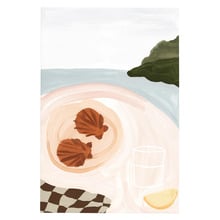 Multi Summer Picnic IV Canvas Wall Art