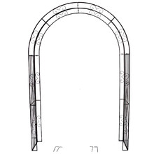 Laurel Metal Garden Arch