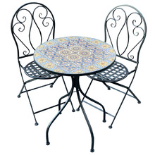 2 Seater Mosaic Naples Outdoor Bistro Set