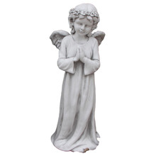 Angel with Wings Fibrestone Statue