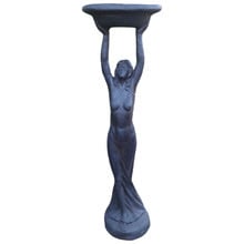 Lady Bird Feeder Statue