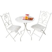 2 Seater Lazio Patio Chair & Side Table Set