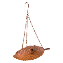 Hanging Leaf Bird Feeder