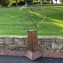 Equatorial Sphere Garden Sculpture