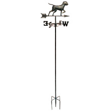 Channing Dog Steel Weather Vane